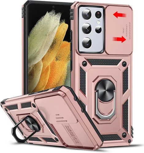 Vista 74 de LeYi Funda para Moto G Stylus 2022 4G (no compatible con 5G), funda para Moto G Stylus con 2 protectores de pantalla, funda protectora de grado Oro