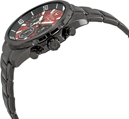 Vista 4 de Bulova Reloj cronógrafo Marine Star para hombre, 1.693in, Marine Star - 98B350
