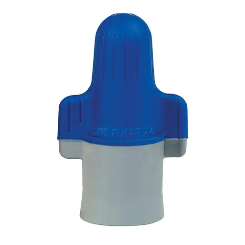Vista 8 de 3M(TM) Performance Plus, conector de alambre B/G+JUG, azul/gris, 14-6 AWG (paquete x 250 unidades) Azul/gris, conectores flexibles de resorte