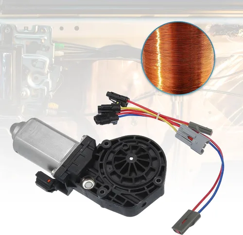 Vista 6 de ACROPIX Motor de elevación de elevalunas eléctrico para Ford F-150 Negro