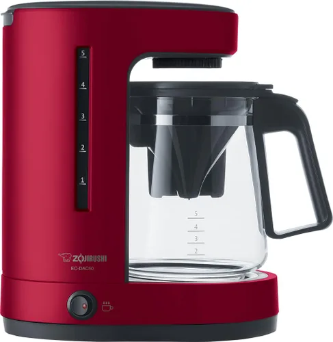 Vista 8 de Zojirushi EC-DAC50BA ZUTTO Cafetera de 5 Tazas, Negra, Libre de PFAS