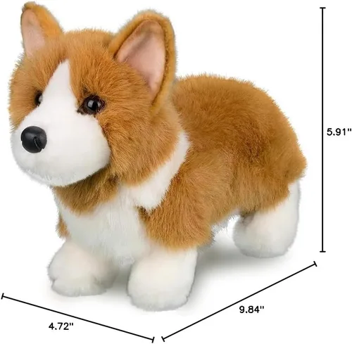 Vista 7 de Douglas Louie Corgi Perro De Peluche Animal De Peluche