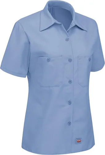 Vista 6 de Red Kap Camisa de trabajo de manga corta para mujer con Mimix