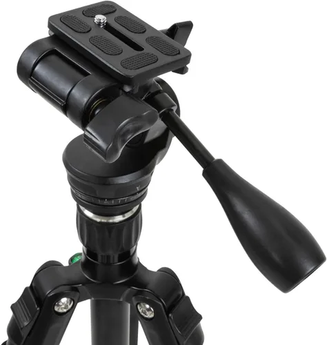 Vista 4 de Celestron 82051 Hummingbird Cabezal de Trípode de Acción Rápida Pan Tilt para Telescopio Terrestre, Binoculares o Cámara, Negro