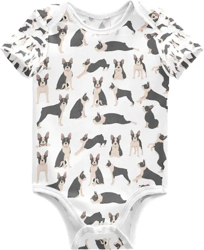 Vista 32 de vvfelixl Body para bebé niña Llama Alpaca Cactus Manga Corta Algodón Ropa de Bebé Para Niñas 0-24 Meses Negro Multi10