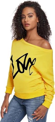 Vista 3 de AM CLOTHES Sudaderas con hombros descubiertos para mujer, tallas grandes, tallas S-5X, camisetas de manga larga de gran