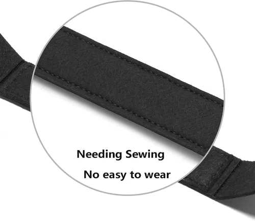 Vista 4 de Doxo Moldeador de base WOC, inserto de fieltro para bolsos de mano y protector para cartera en bolsas de cadena, máxima protección y apoyo.