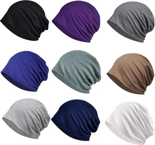 Vista 46 de Jemis Skullies - Gorro tipo beanie informal para otoño