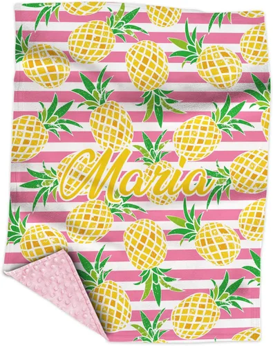 Vista 8 de Mantas personalizadas de flecha gris Minky con nombre, mantas personalizadas para niños y niños, manta de felpa suave para bebés recién nacidos