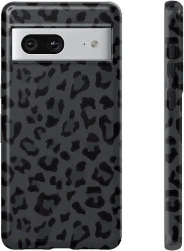 Vista 29 de Funda compatible con Google Pixel 7a, 2 en 1, delgada, resistente, híbrida, policarbonato duro, silicona suave, parachoques resistente