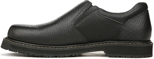 Vista 9 de Dr. Scholl's Shoes Winder II - Mocasines de trabajo antideslizantes para hombre Negro