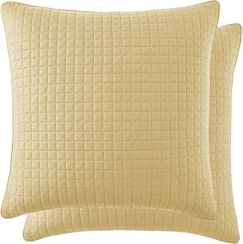 Vista 47 de Fundas Southshore Fine Linens Vilano Springs, para almohada, acolchadas, Microfibra, Pizarra, 20" x 36" 15 - Pizarra