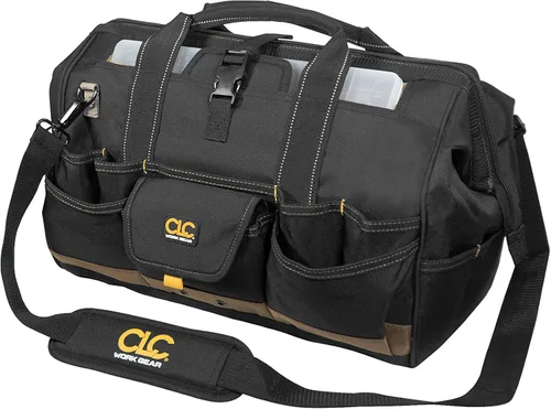 Vista 6 de CLC Custom Leathercraft 1533 - Bolsa de mano de 12 pulgadas con bandeja superior de plástico