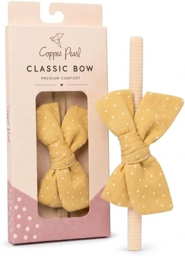 Vista 35 de Copper Pearl Classic Baby Bow Headbands - Limited Collection