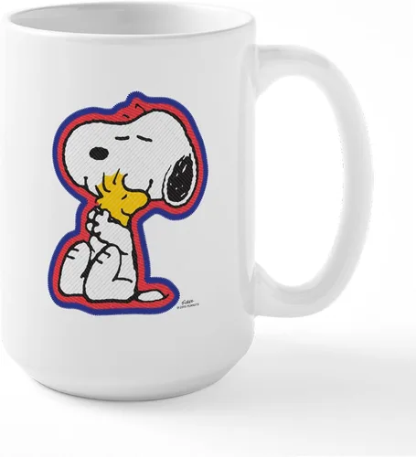 Vista 67 de CafePress SNOOPY Joe Cool - Taza de café de cerámica (15.0 fl oz)