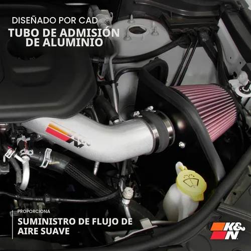 Vista 5 de K&N 77-1572KS Kit de admisión de rendimiento