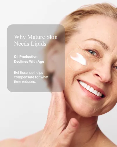 Vista 8 de Bel Essence Crema antiarrugas intensiva y crema para el cuello, hidratante facial antienvejecimiento, piel normal a seca: hidrata todo el día