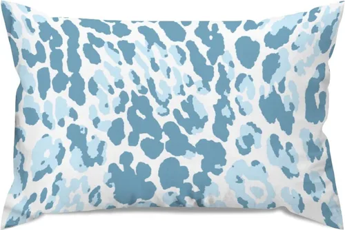 Vista 96 de ArogGeld Funda de almohada para sofá, guepardo y leopardo, estampado de leopardo, funda de cojín decorativa de granja para sala de estar