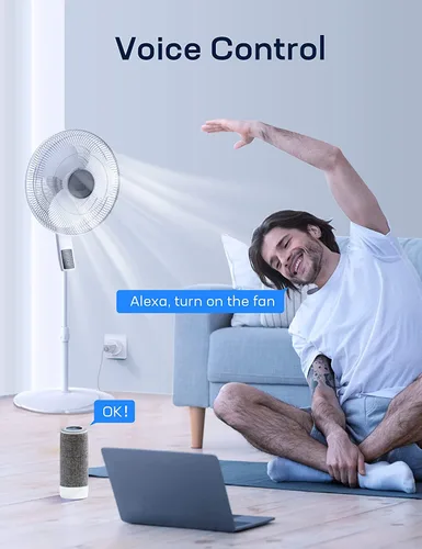 Vista 2 de Enchufe inteligente, compatible con Smart Life, Siri, SmartThings, Alexa Google Assistant para control de voz, control remoto, temporizador, mini