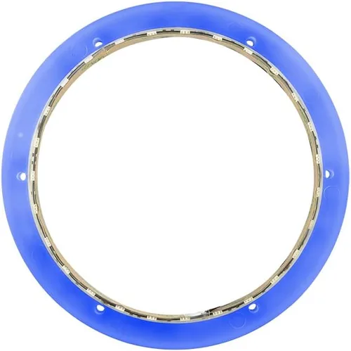 Vista 6 de DS18 NXL-LRING6 Anillo de montaje LED RGB para altavoces de 6.5 pulgadas resistente al agua - Funciona con módulo RGB (LED-BTC) o cable a un