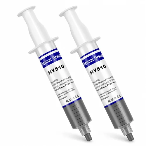 Vista 8 de HY-17.99-0.88 oz Conductividad térmica: > 1.93W/m-k CPU disipador térmico pasta de grasa de silicona compuesto no conductor para PC CPU gpu PS4 0.88