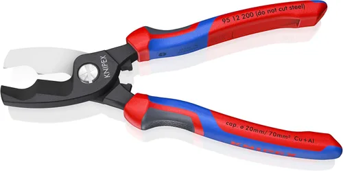 Vista 3 de KNIPEX 95 12 200 Tijeras de cable SBA Comfort Grip
