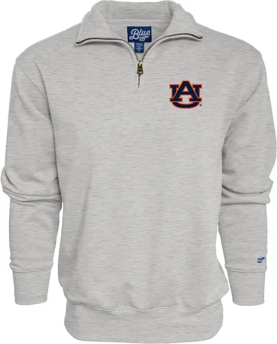 Vista 31 de Blue 84 Sudadera con cremallera de un cuarto para hombre de la NCAA