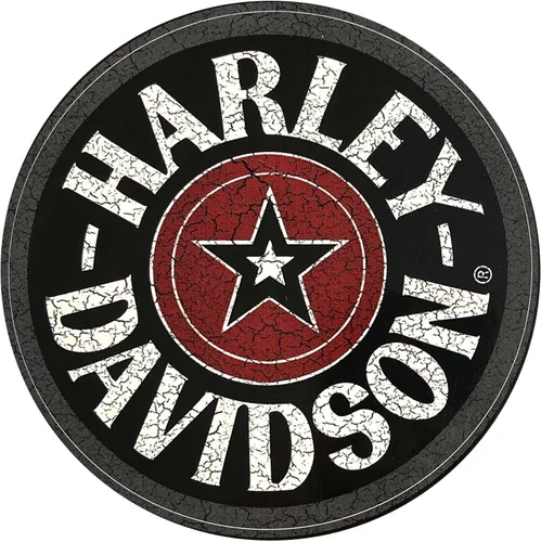 Vista 2 de CHROMA CG25115 Harley-Davidson - Insignia de estrella envejecida de 5 pulgadas