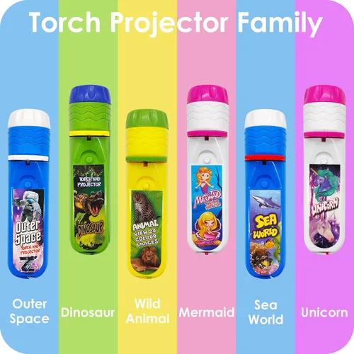 Vista 11 de Pup Go Linterna proyector de animales para niños a partir de 3 años, 3 discos 24 imágenes, juguetes de animales de safari para niños y niñas