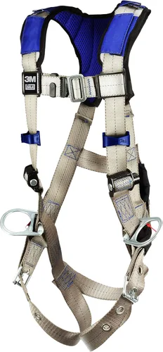 Vista 2 de 3M DBI-SALA ExoFit X100 - Arnés de seguridad de posicionamiento para chaleco cómodo, protección contra caídas, OSHA, ANSI, anillos en D de espalda