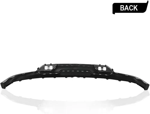 Vista 3 de CROSSDESIGN - Cenefa inferior para parachoques delantero con agujeros para gancho de remolque Compatible with Chevy Silverado 1500