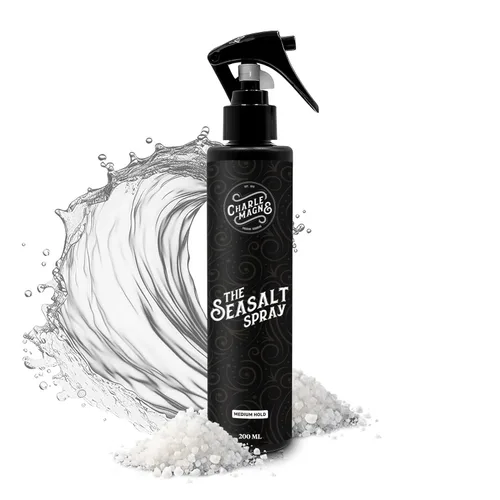 Vista 10 de Charlemagne Spray de sal marina para hombres - Firm Hold, 6.76 fl oz/200ml
