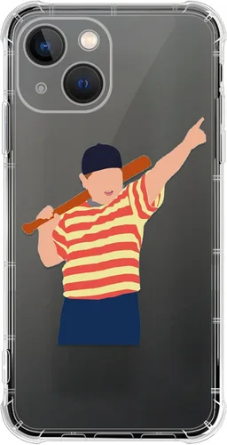 Vista 98 de CARLOCA Compatible con funda para iPhone SE 2020, funda para iPhone 8 para niñas, diseño transparente con patrón de lucha de béisbol de niños
