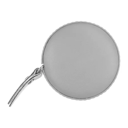 Vista 10 de HARFINGTON Cinta métrica retráctil redonda de 59.1 in/60 pulgadas, funda de cuero suave, tamaño de bolsillo para cuerpo, tela, medidas de costura