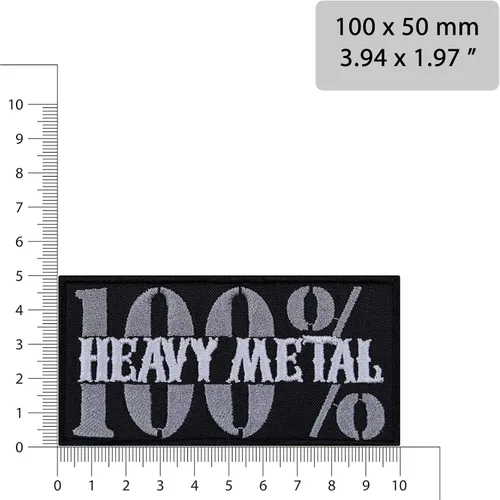 Vista 3 de Parches para planchar 100% metal pesado, parches para coser para fanáticos de la música de metal pesado, rockeros, ciclistas, amantes de la música