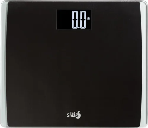Vista 7 de EatSmart Products: báscula digital amplia para el baño con capacidad para 550 lbs.