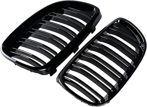 Vista 2 de Tonee - Parrilla frontal para riñón serie 3 E92 E93 LCI Coupé 2011-2013 328i 335i 2 piezas (no para M3) (negro brillante)