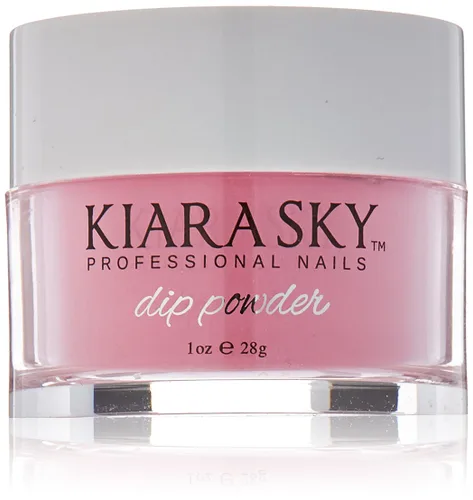 Vista 12 de Polvo de inmersión Kiara Sky tonos rosados 1 oz, Bee-My-Kini