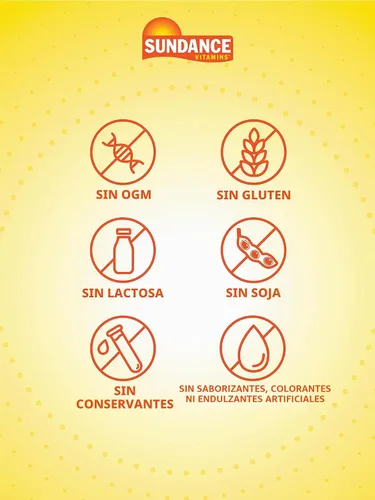 Vista 3 de Sundance Complejo de curcumina de cúrcuma 60 cápsulas con BioPerine