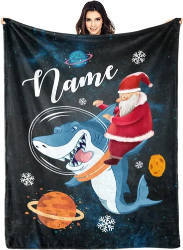 Vista 14 de Manta de bebé de dinosaurio personalizada para niños y niñas, manta personalizada de dinosaurio con nombre, manta de animal lindo para niños, manta