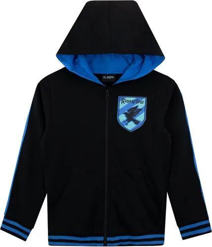 Vista 2 de Harry Potter Sudadera con capucha para niños Ravenclaw con capucha puntiaguda