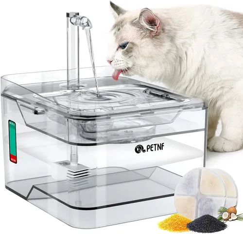 Vista 8 de PETNF Filtros de repuesto para fuente de gato, filtro de fuente de agua para gatos, paquete de 6 unidades para fuente de agua PETNF de 101 oz/3 L
