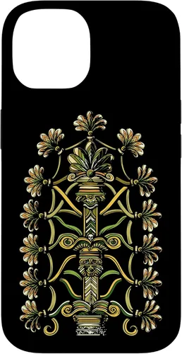 Vista 4 de Funda para iPhone 14 Pro Max Anunnaki Aliens Árbol de la Vida Símbolo Antiguo Geometría Sagrada