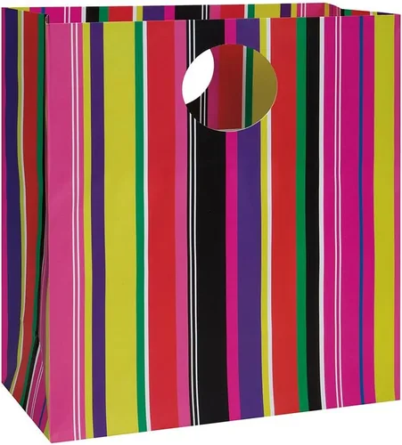 Vista 9 de Bolsa de papel de estraza marrón para regalo de cumpleaños (1 unidad), perfecta para regalos y sorpresas