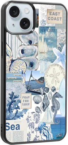 Vista 233 de Funda de teléfono Qizijio estilo azteca a prueba de golpes y protectora para iPhone 7/8/SE