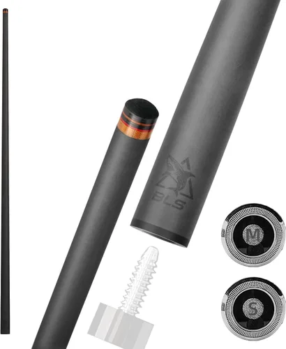 Vista 9 de 29" 3/8-10 Carbon Pool Cue Shaft (Single), 10 Layered 10.5mm,11.8mm,12.4mm.12.5mm.12.9mm，Pro Taper Low Deflection Performance, Durability and Smooth