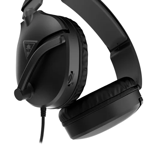 Vista 5 de Turtle Beach Recon 70 Multiplatform Gaming Headset for PS5, PS4, Xbox Series X S, Xbox One, PC & Mobile w/ 3.5mm Wired Connection - Flip-to-Mute