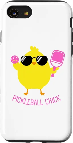 Vista 13 de Camisas divertidas de pickleball para iPhone 15, funda de PICKLEBALL CHICK