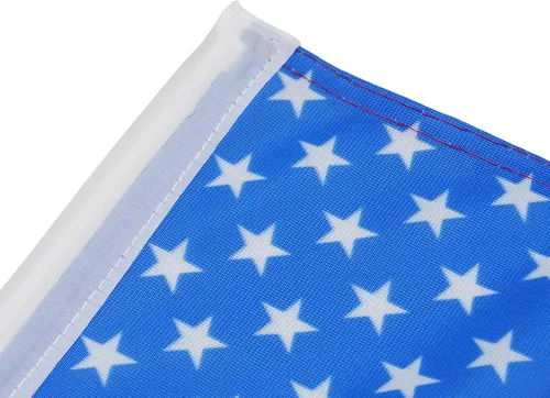 Vista 2 de AZ FLAG Bandera de coche de Estados Unidos de 18 x 12 pulgadas - Estados Unidos - Banderas de coche estadounidenses de 11.8 x 17.7 in - Bandera