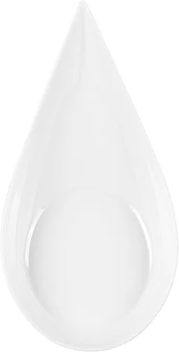 Vista 11 de Restaurantware Cucharas de lágrima de 4 x 2 pulgadas, 20 cucharas de aperitivo – Cucharas desechables de plástico blanco con sangría para bodas